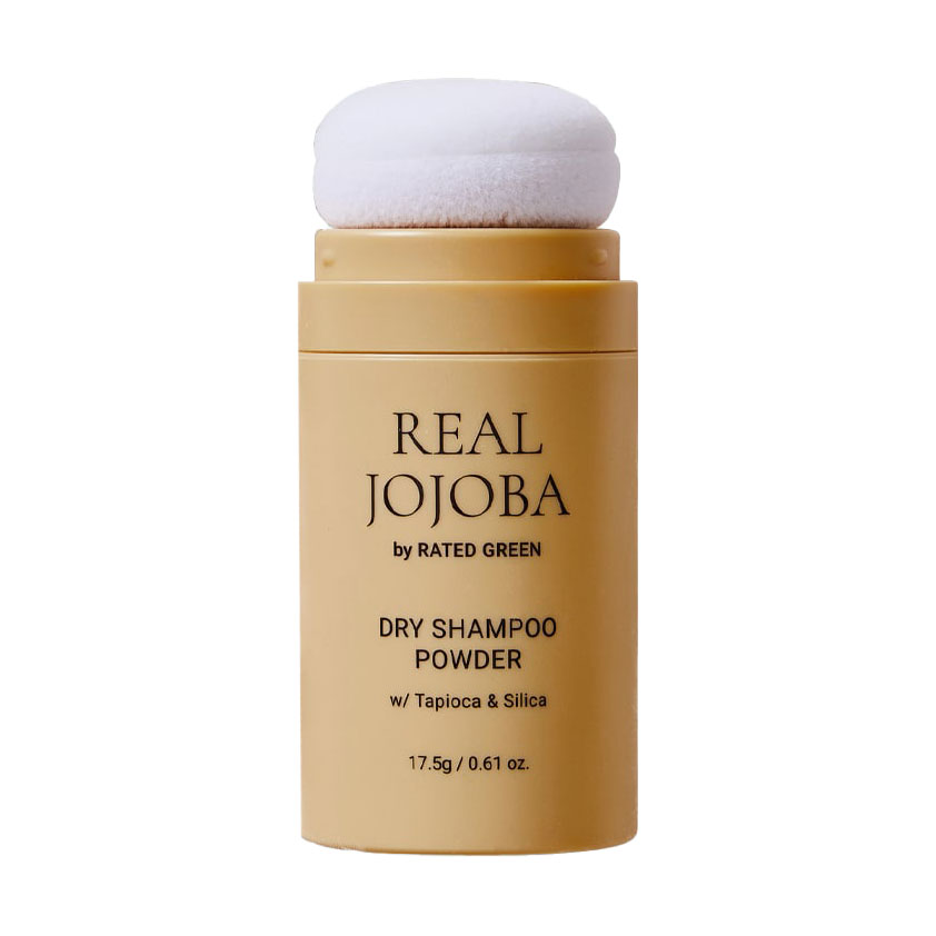 Сухий шампунь-пудра для волосся Rated Green Real Jojoba Dry Shampoo Powder, 17.5 г